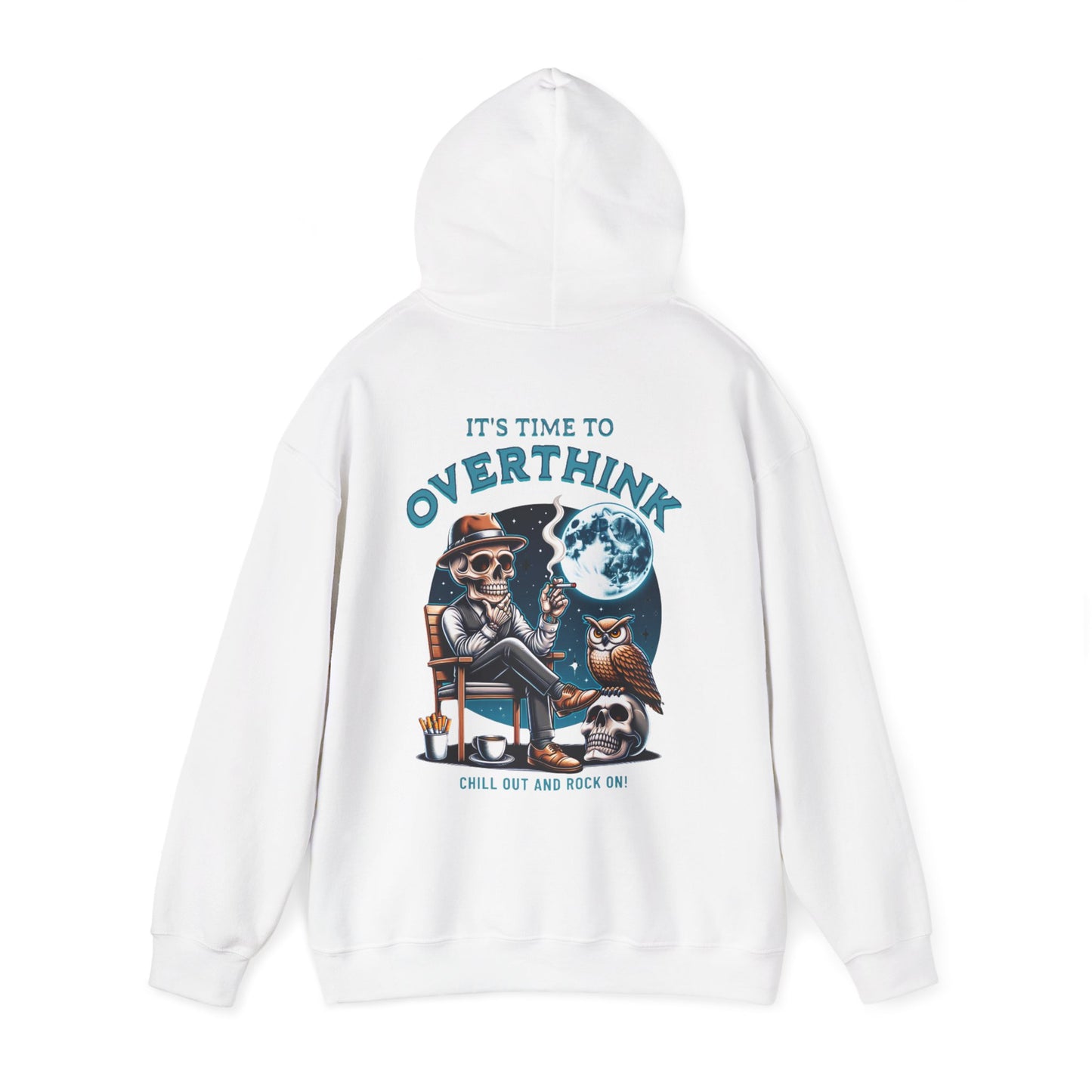 Chill Vibes Skeleton Hoodie