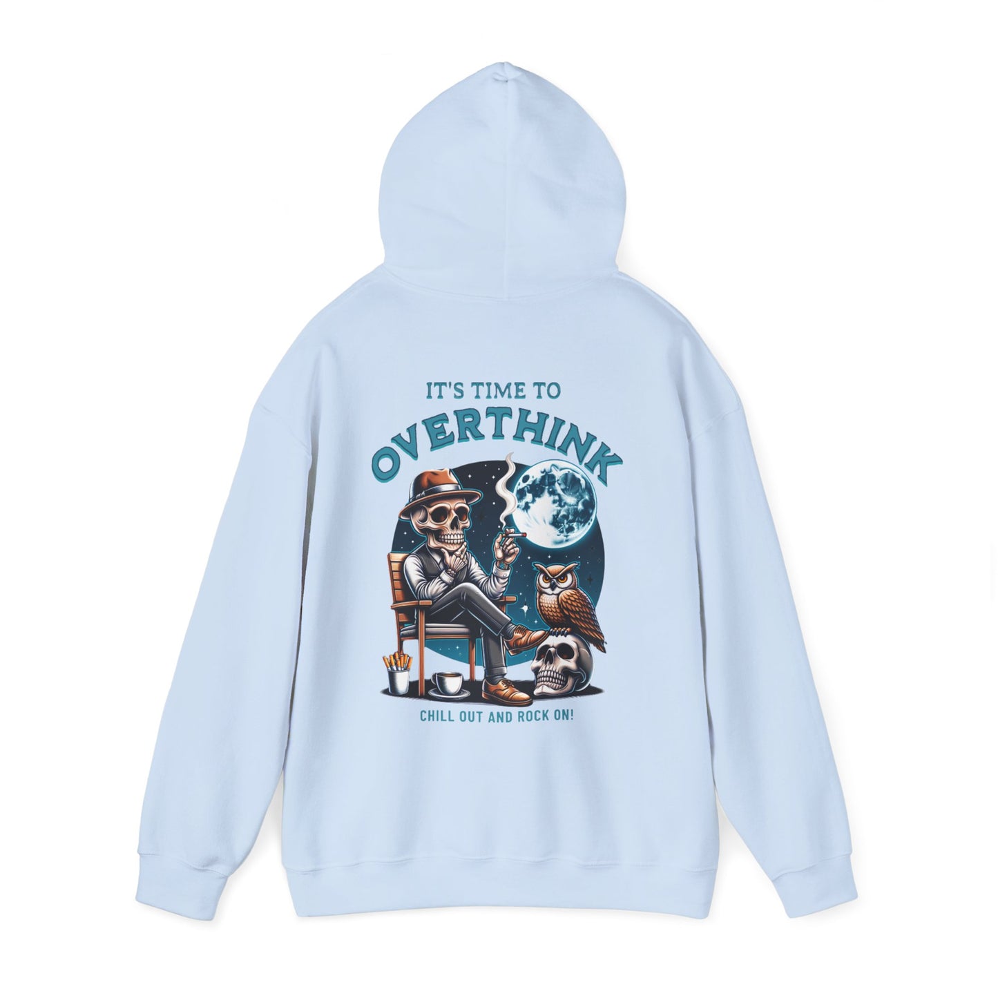 Chill Vibes Skeleton Hoodie