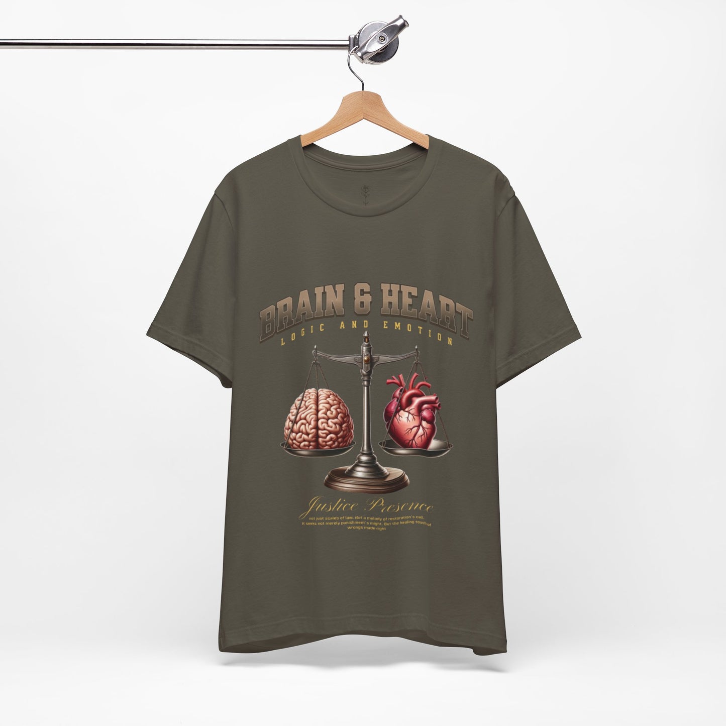 Brain and Heart Unisex T-Shirt