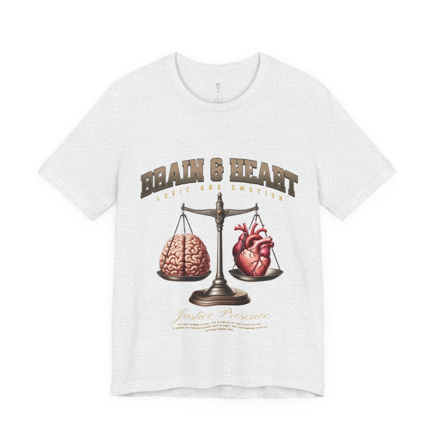Brain and Heart Unisex T-Shirt