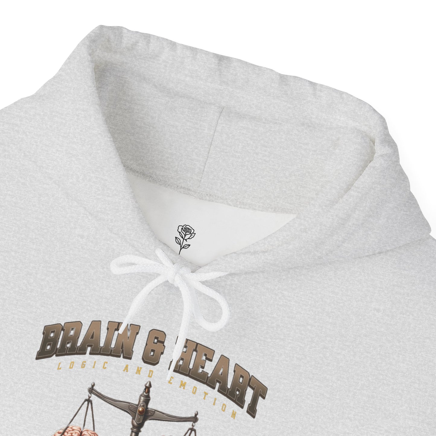Brain and Heart Unisex Hoodie