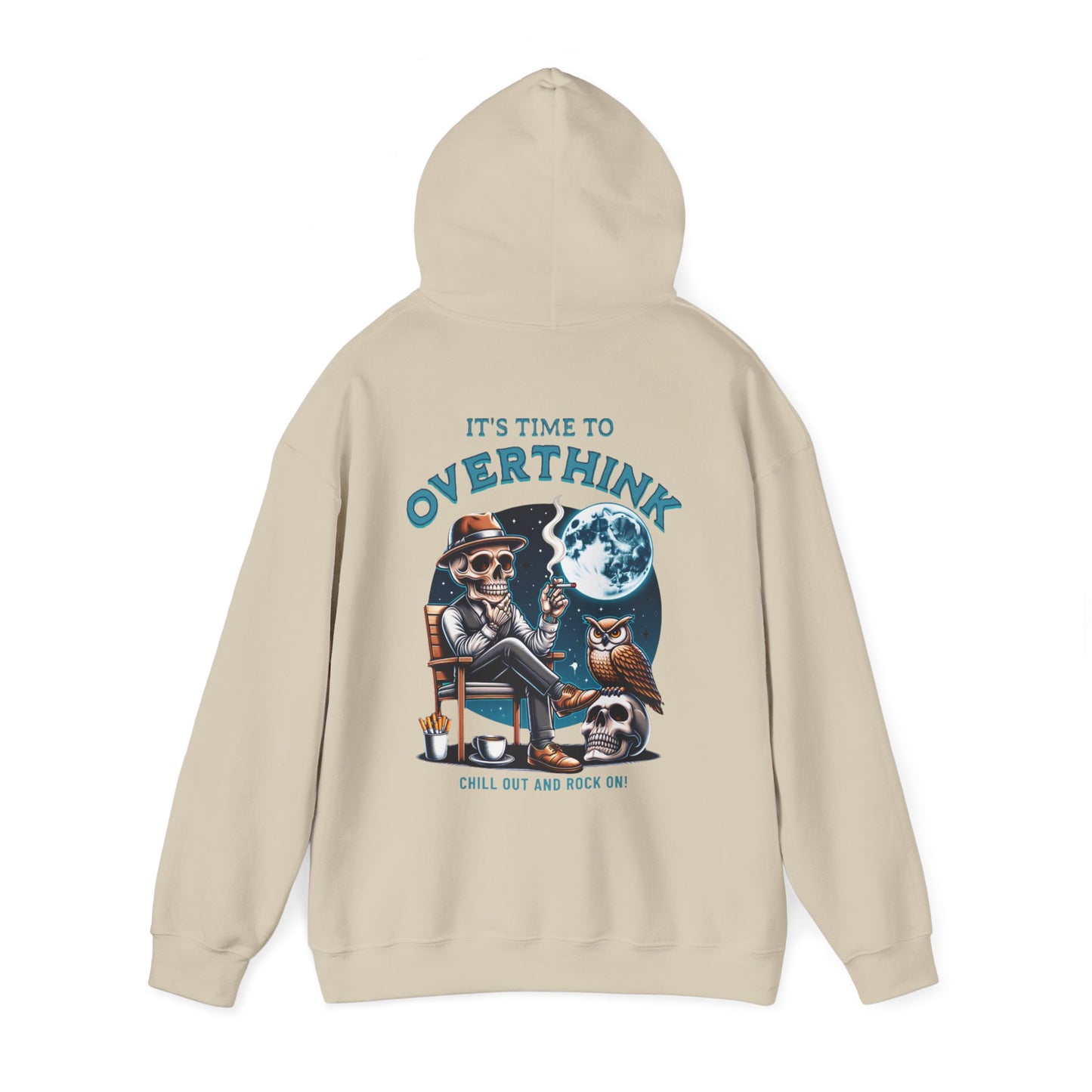 Chill Vibes Skeleton Hoodie