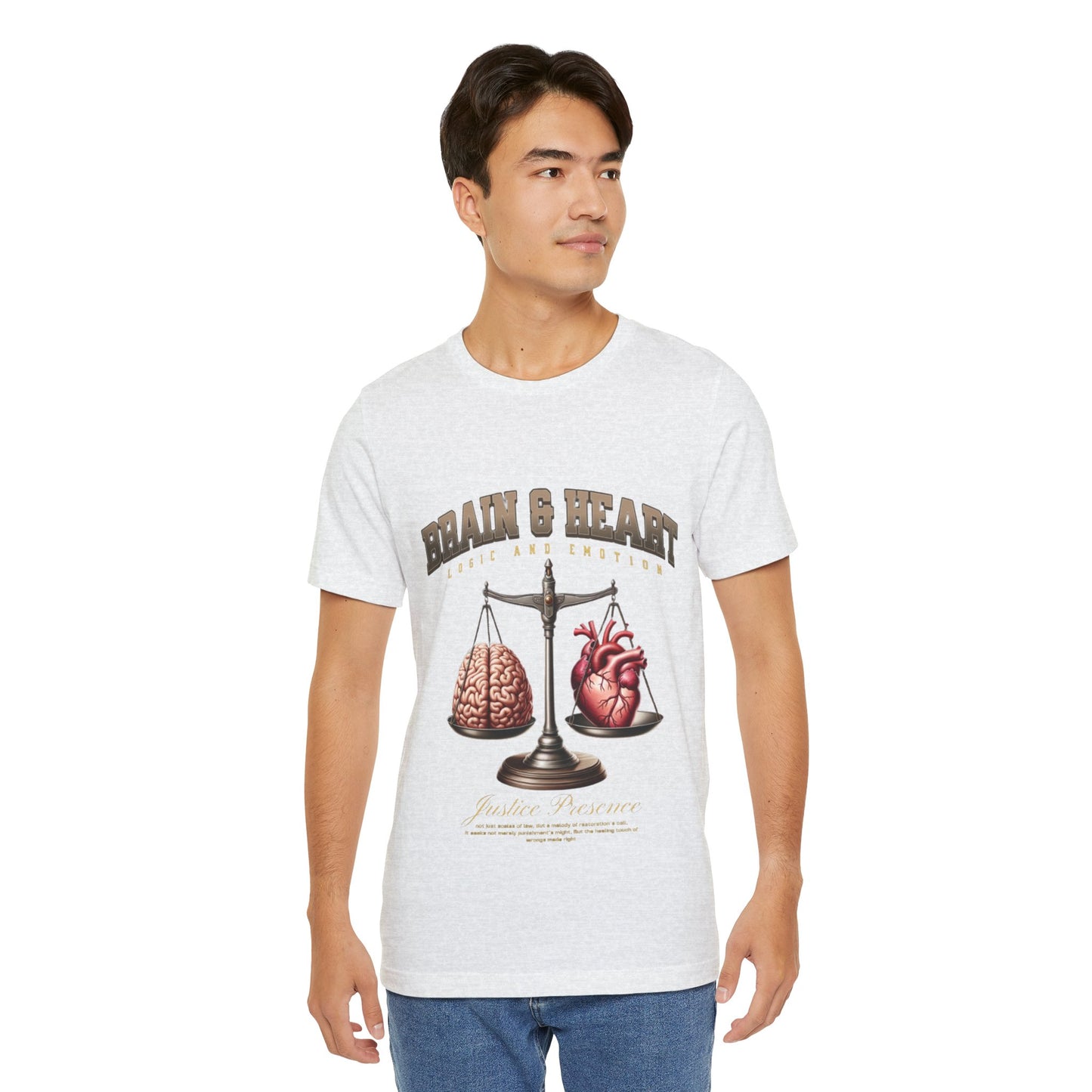 Brain and Heart Unisex T-Shirt