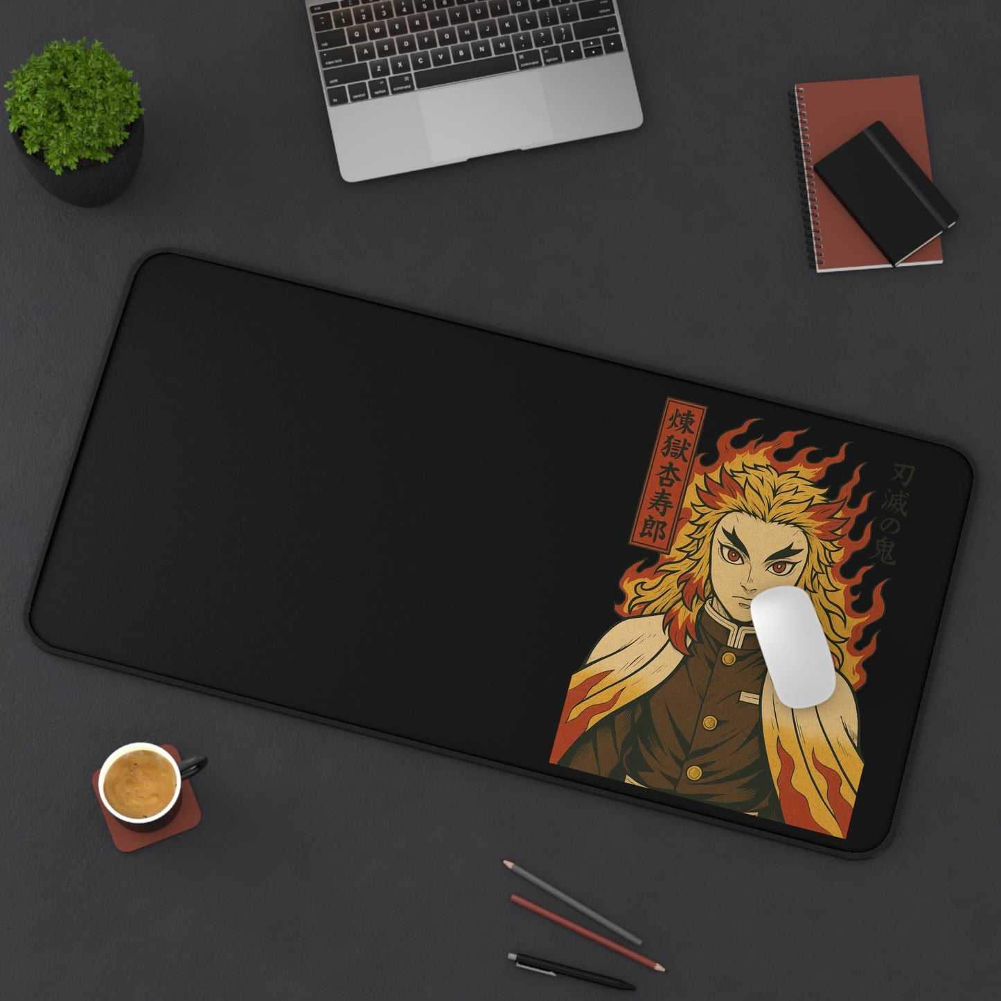 Anime Kyojuro Rengoku Desk Mat
