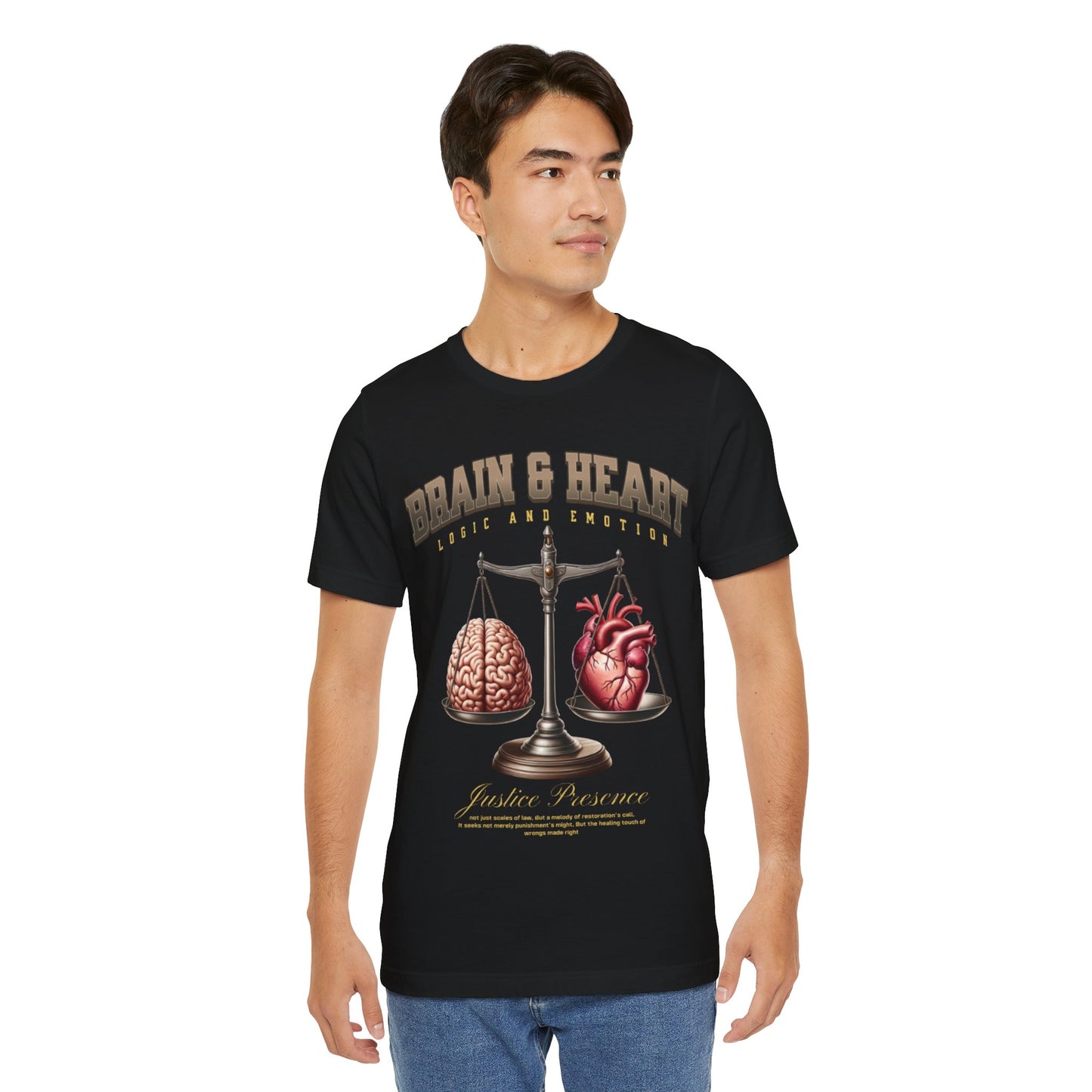 Brain and Heart Unisex T-Shirt