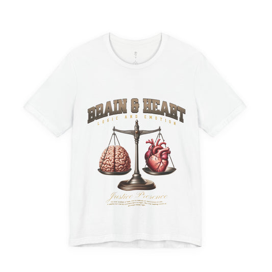 Brain and Heart Unisex T-Shirt