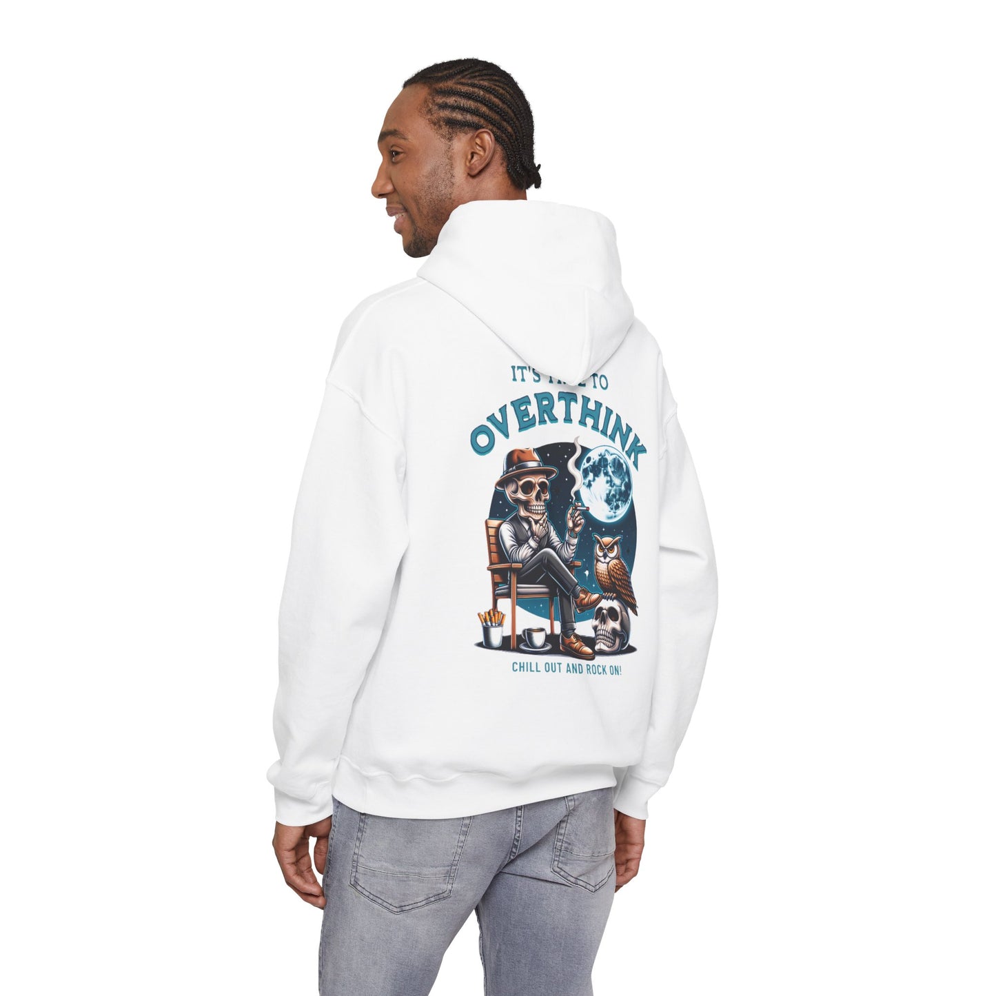 Chill Vibes Skeleton Hoodie