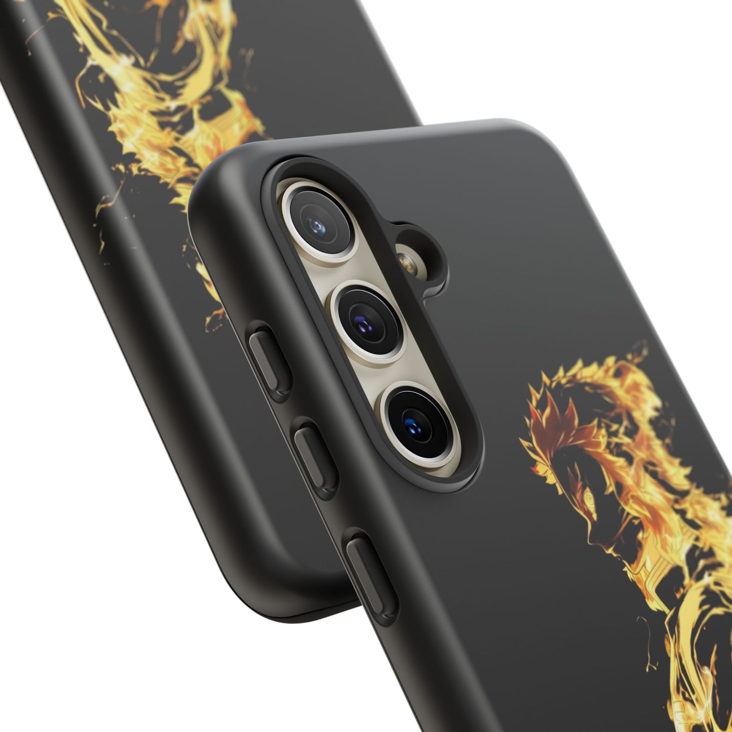 Phone Case - Demon Slayer Rengoku Flame Design Tough Case