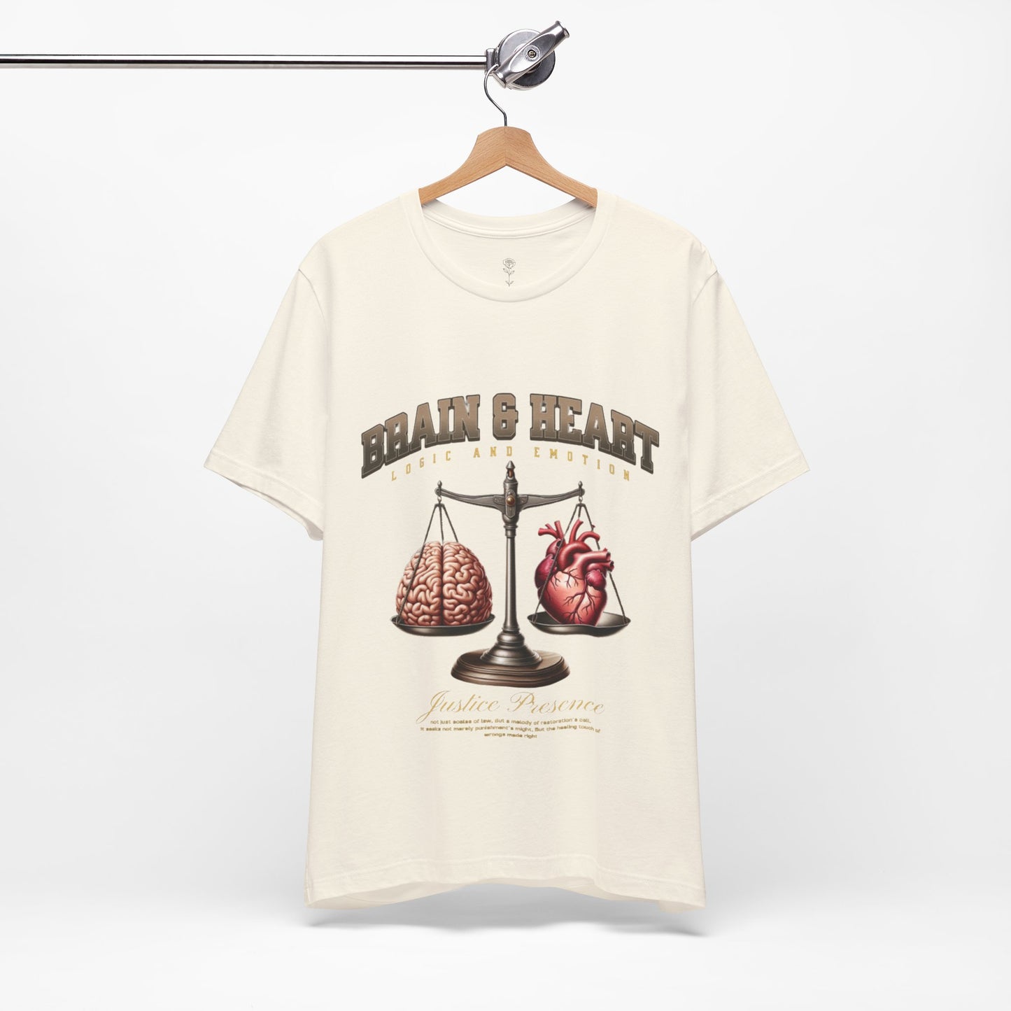 Brain and Heart Unisex T-Shirt