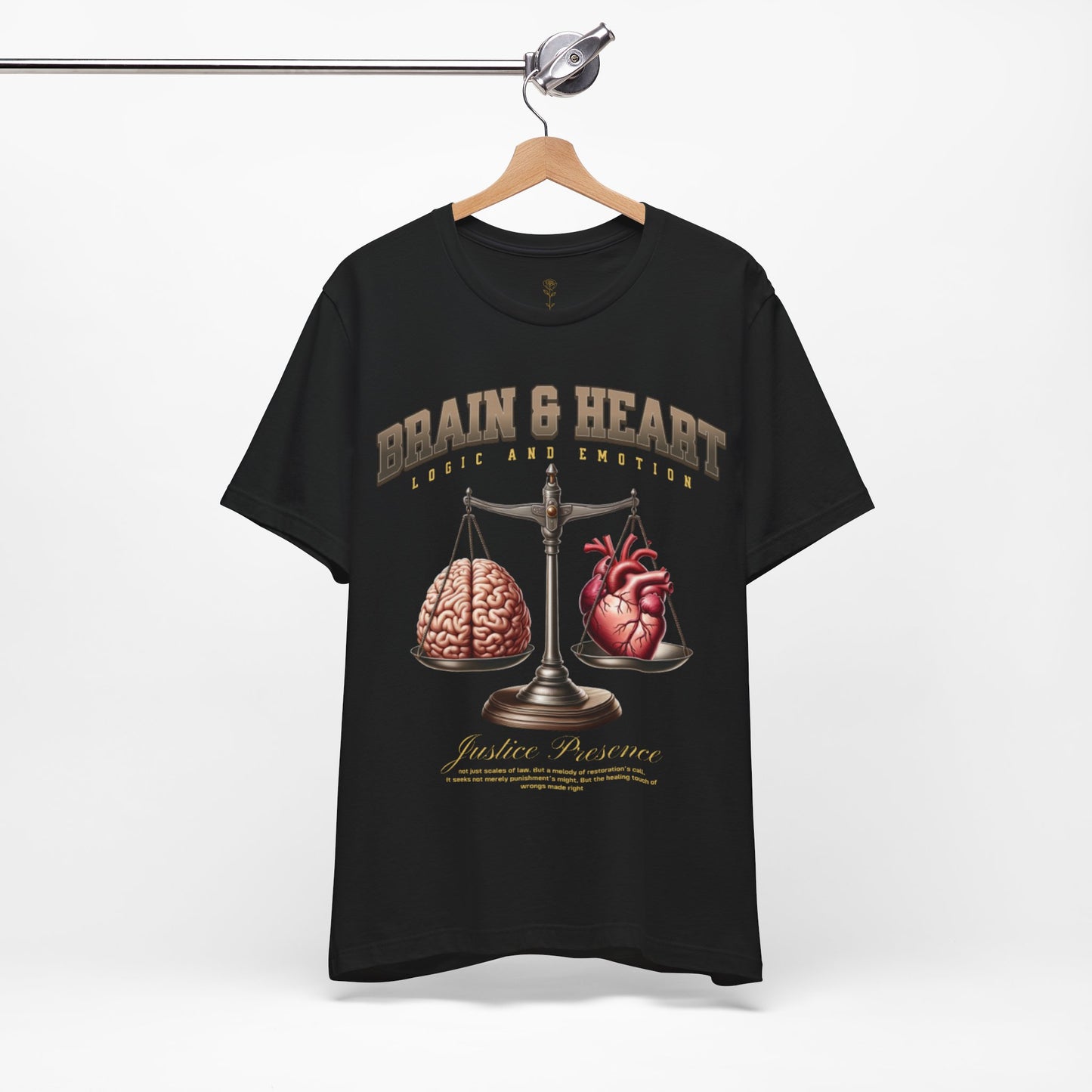 Brain and Heart Unisex T-Shirt
