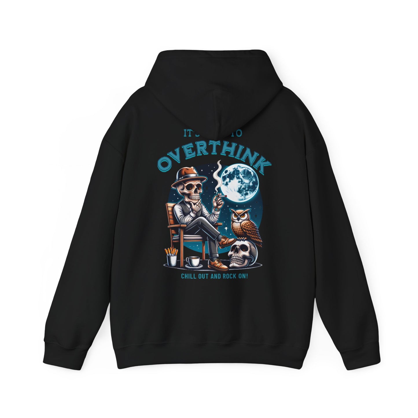 Chill Vibes Skeleton Hoodie