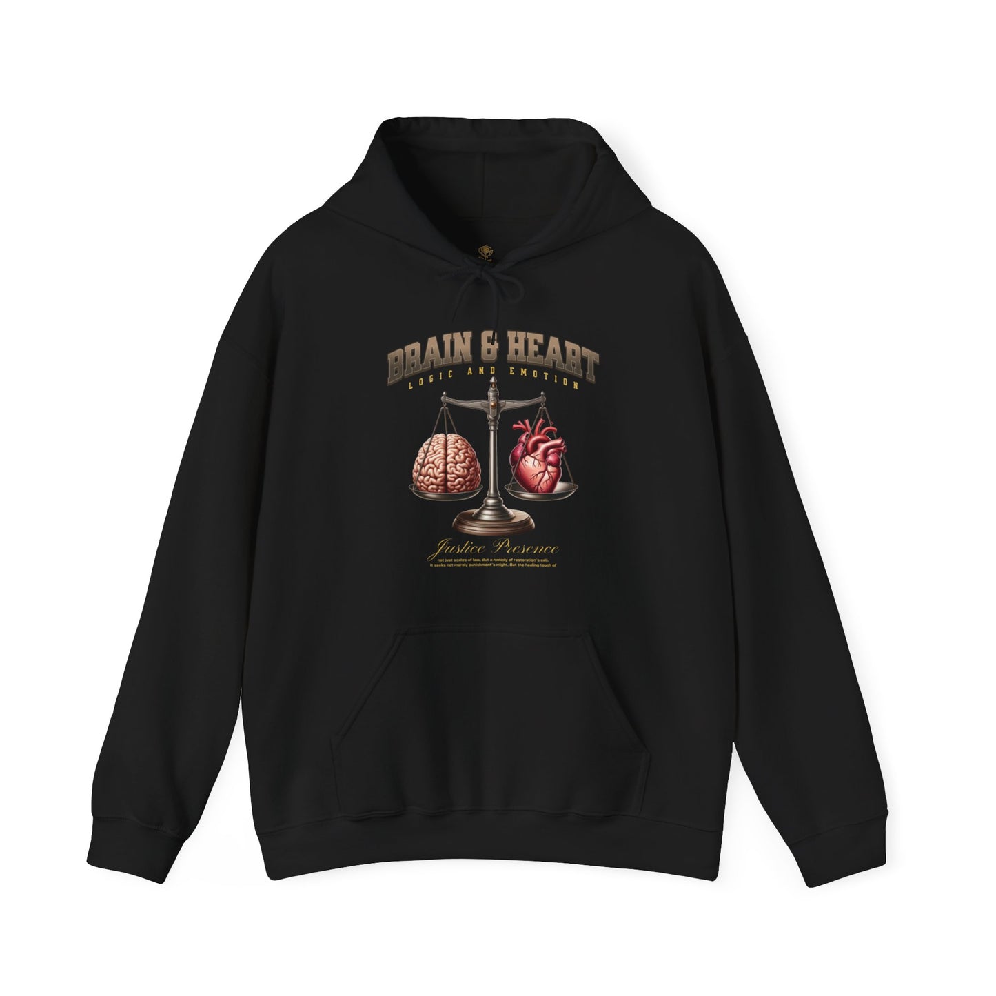 Brain and Heart Unisex Hoodie
