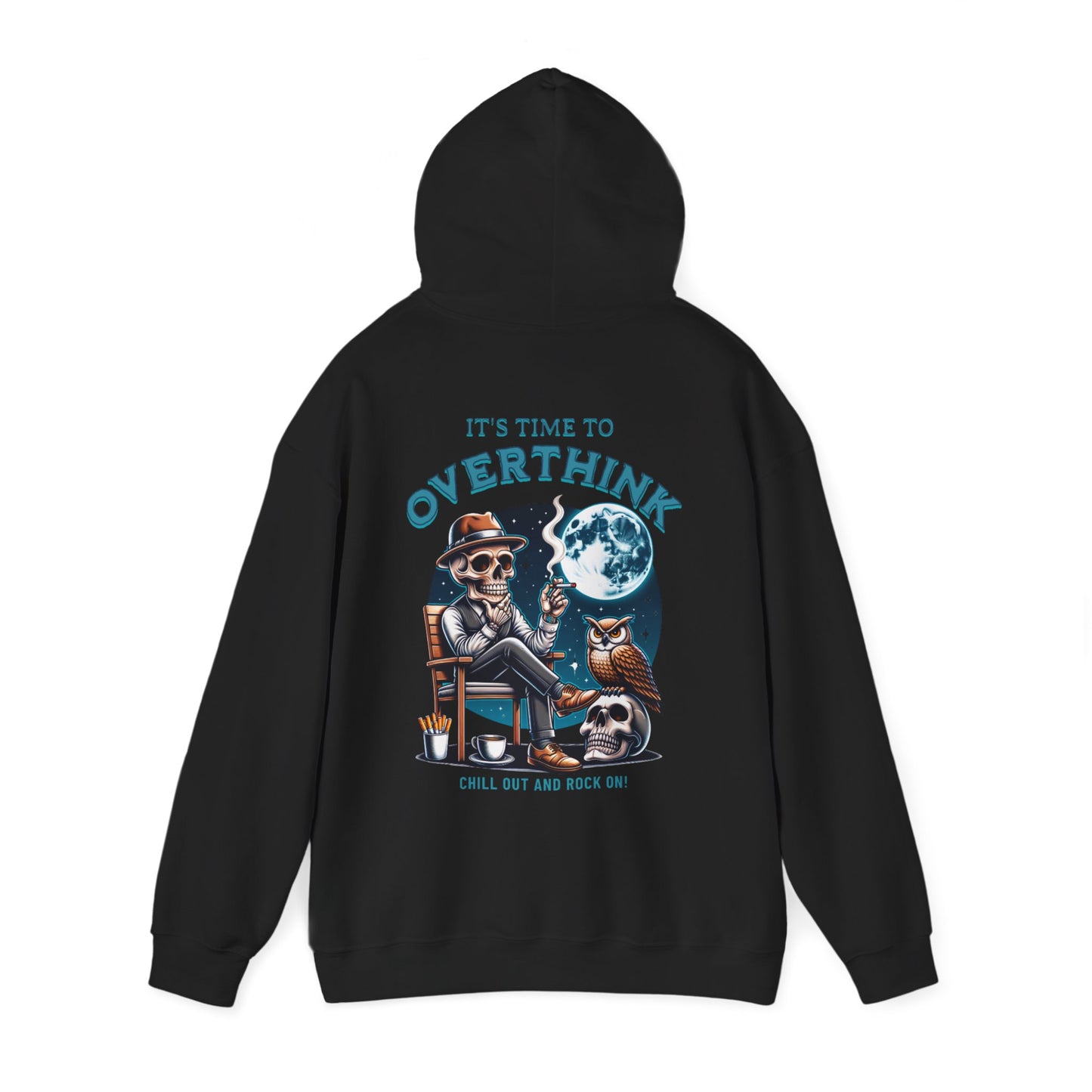 Chill Vibes Skeleton Hoodie