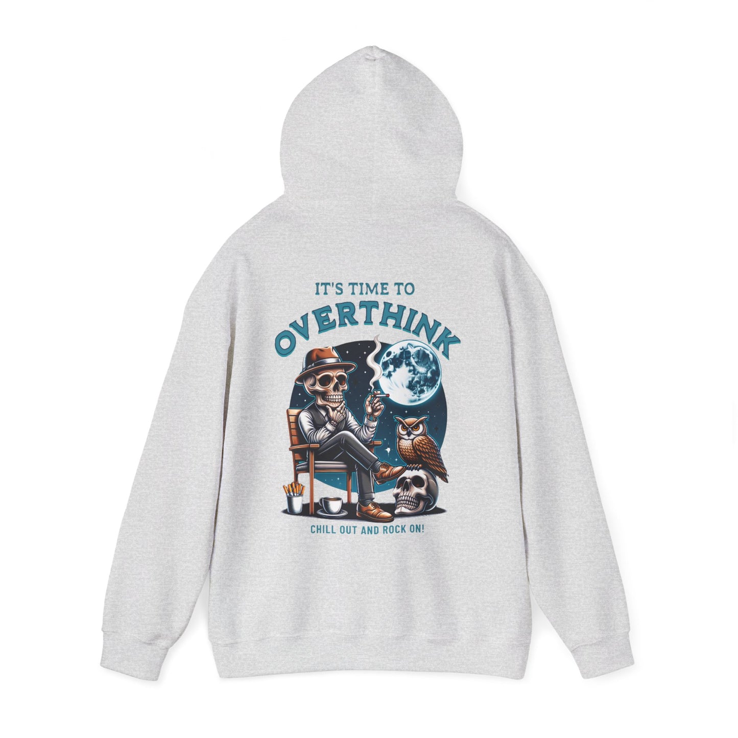 Chill Vibes Skeleton Hoodie