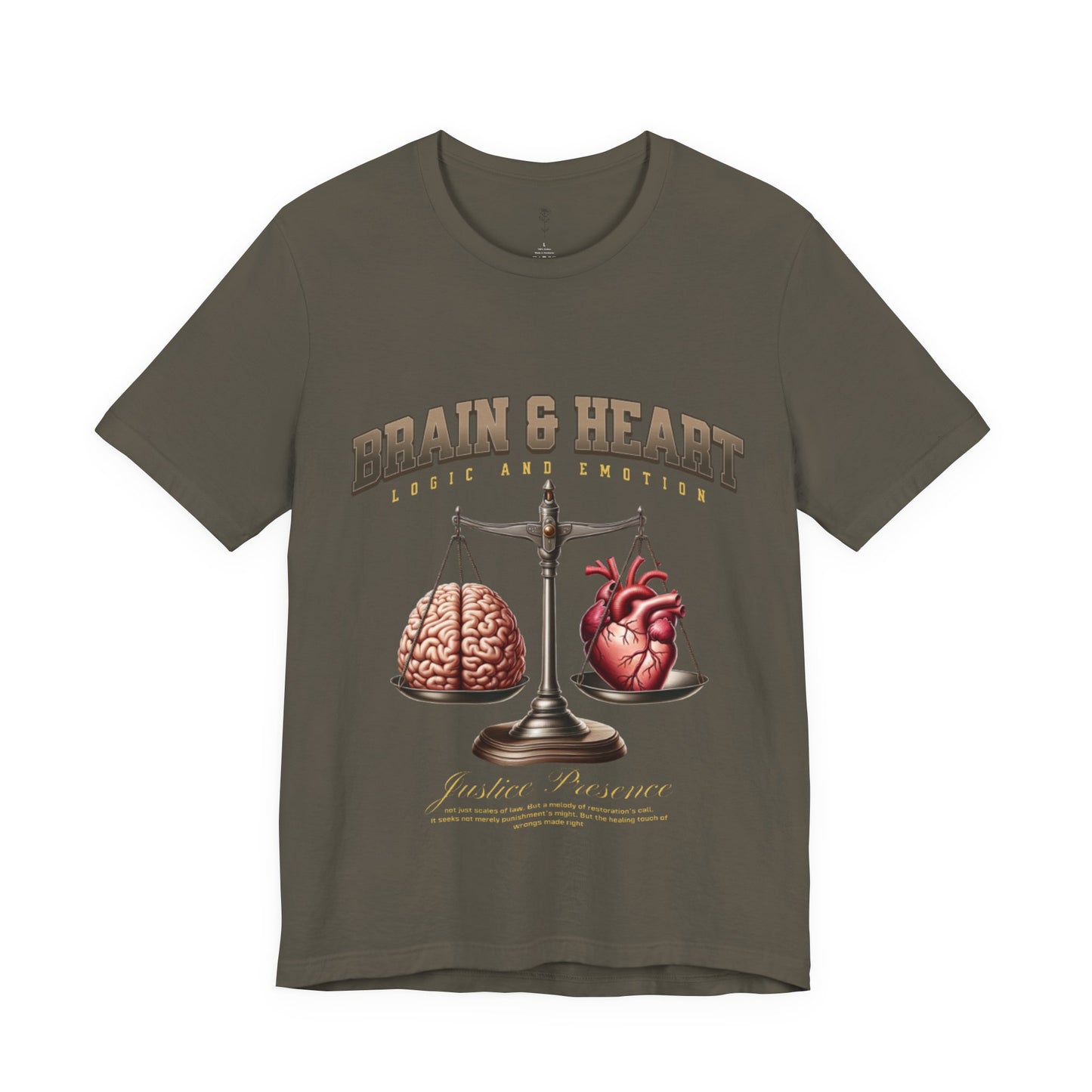 Brain and Heart Unisex T-Shirt