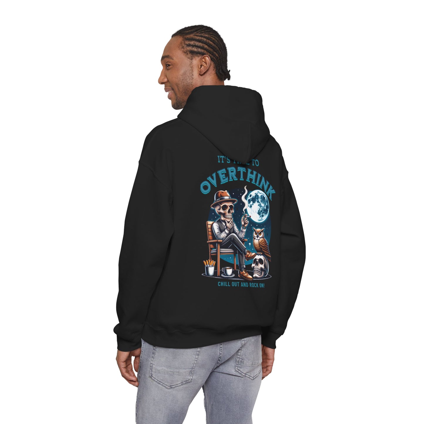 Chill Vibes Skeleton Hoodie