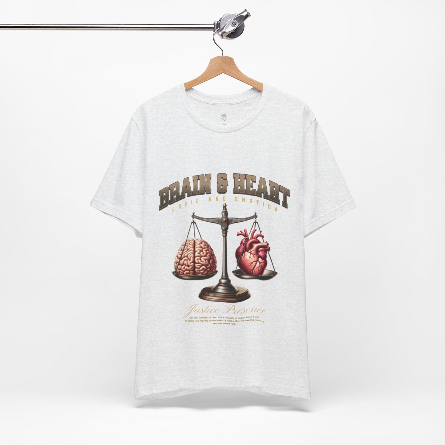 Brain and Heart Unisex T-Shirt