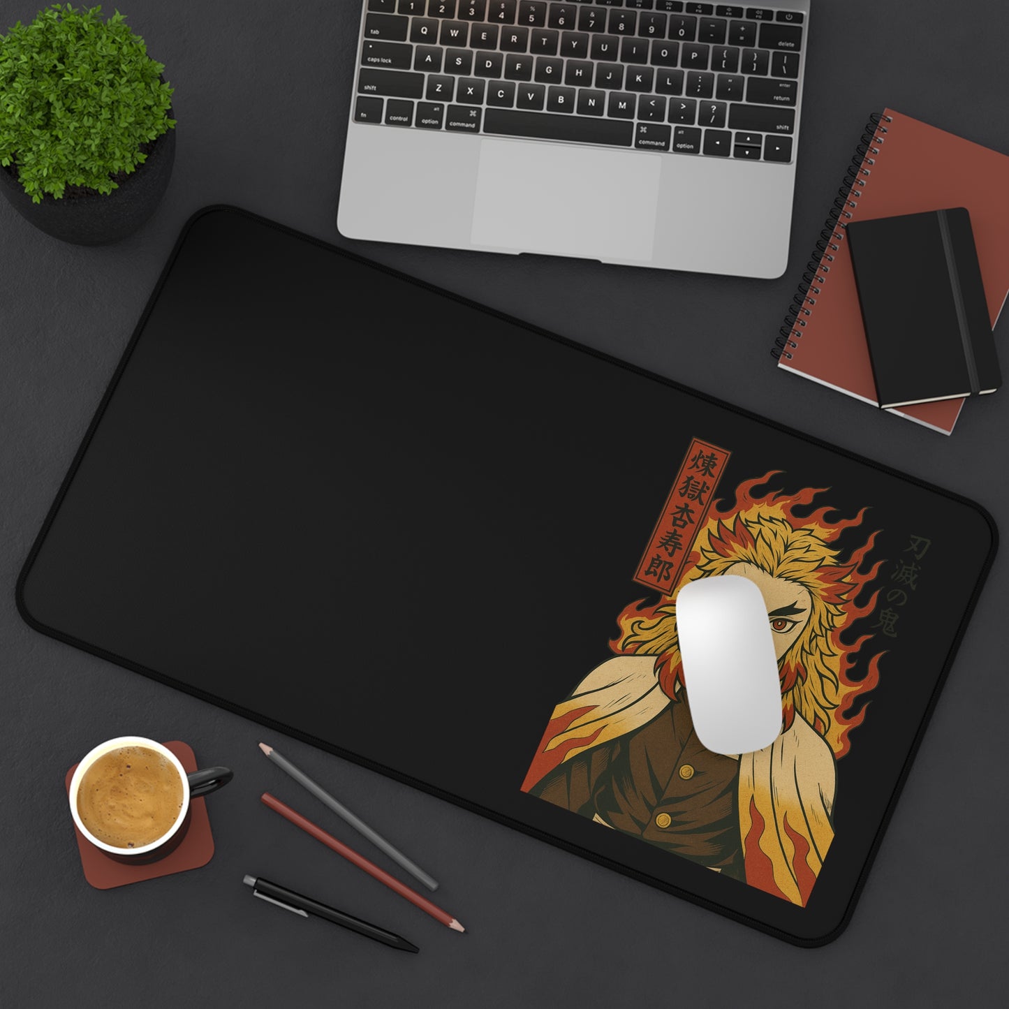 Anime Kyojuro Rengoku Desk Mat