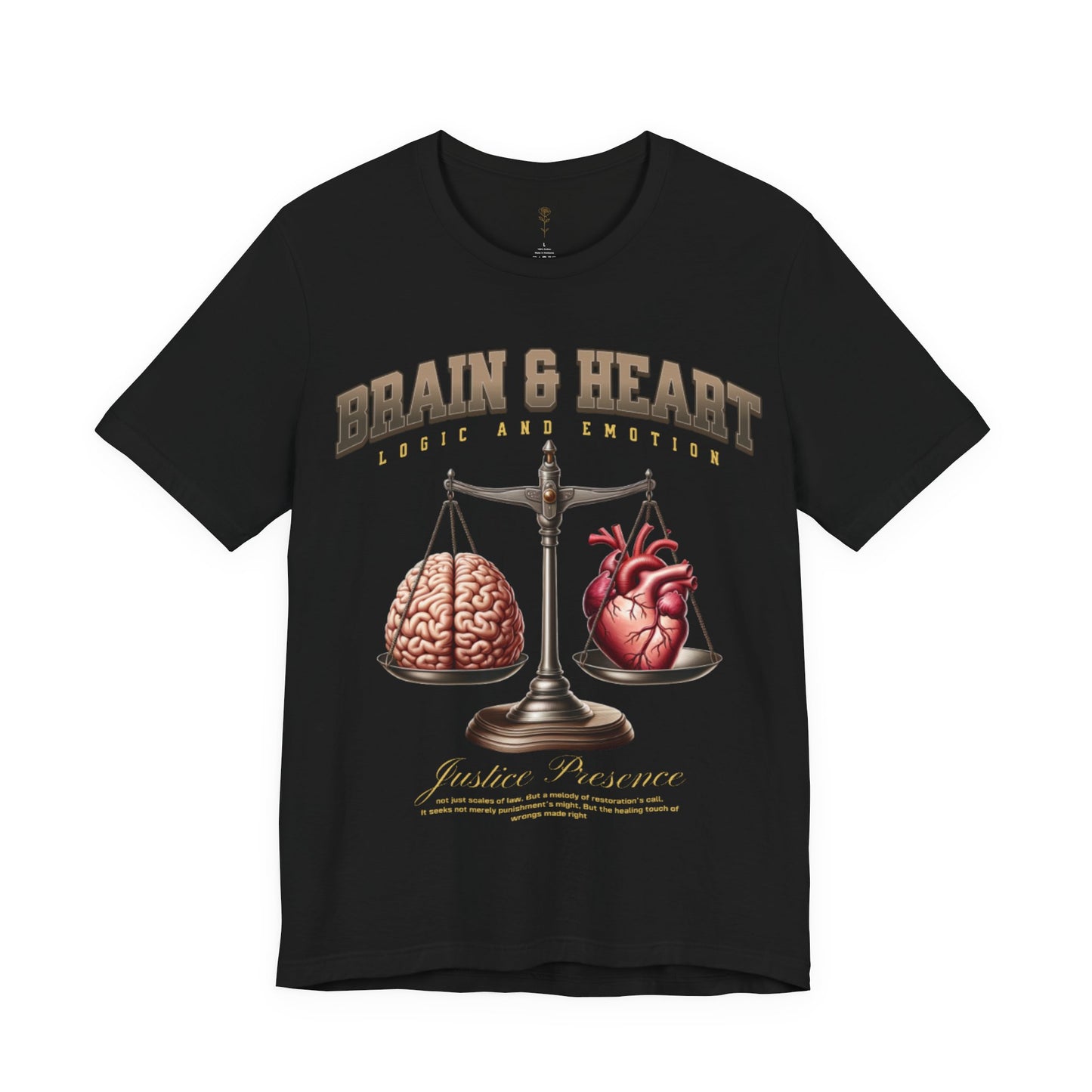 Brain and Heart Unisex T-Shirt
