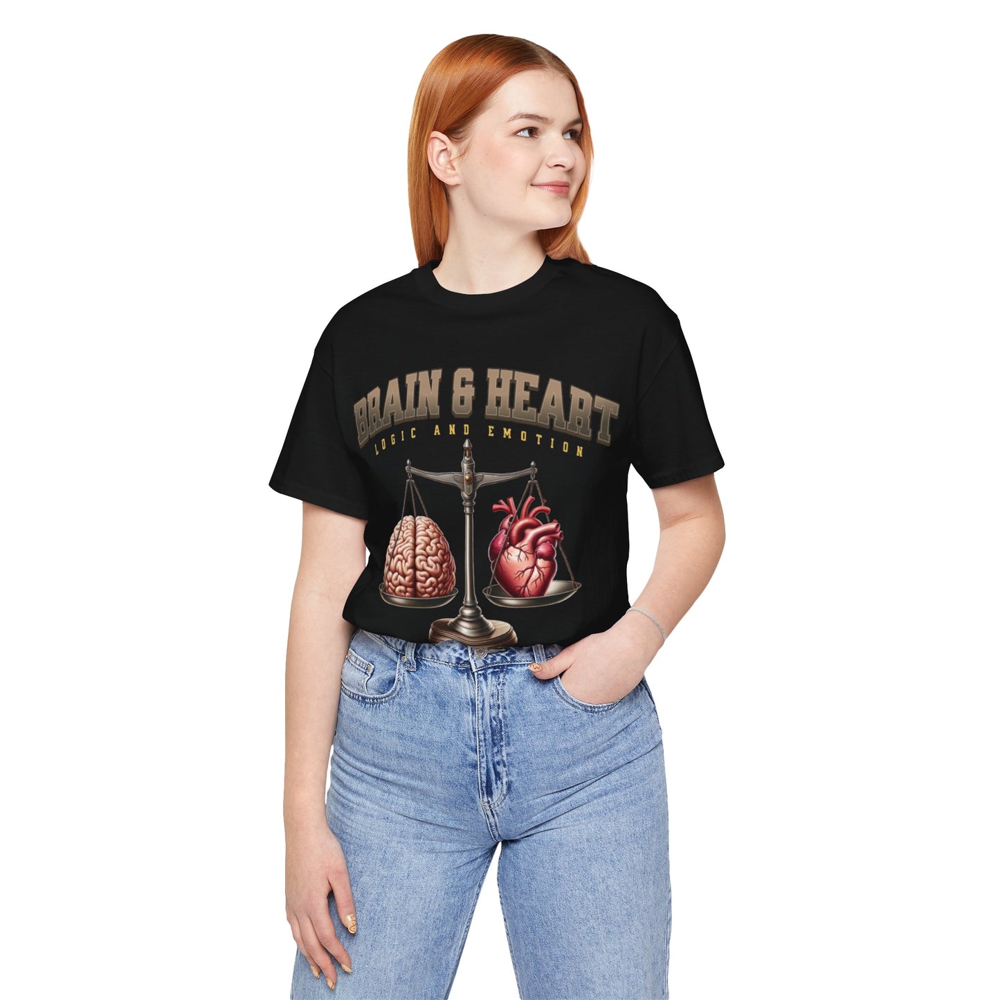 Brain and Heart Unisex T-Shirt