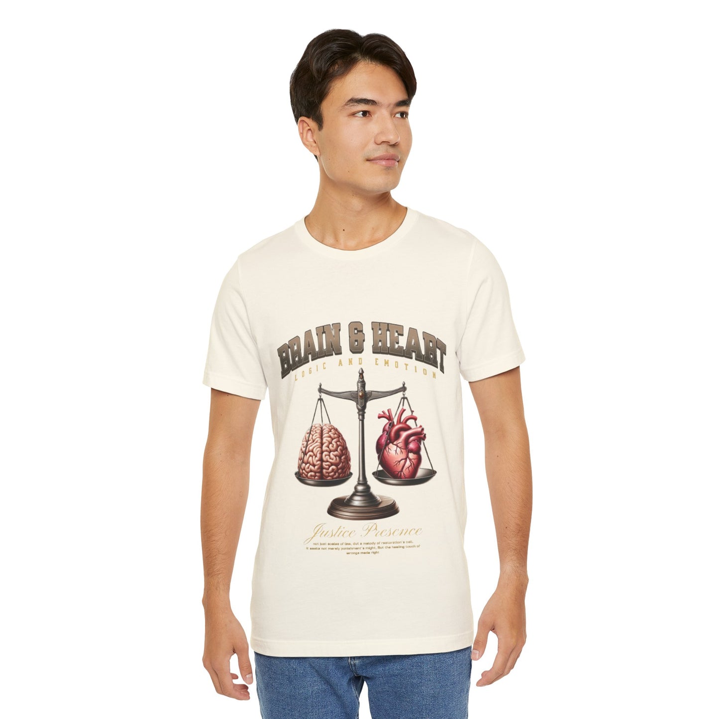 Brain and Heart Unisex T-Shirt