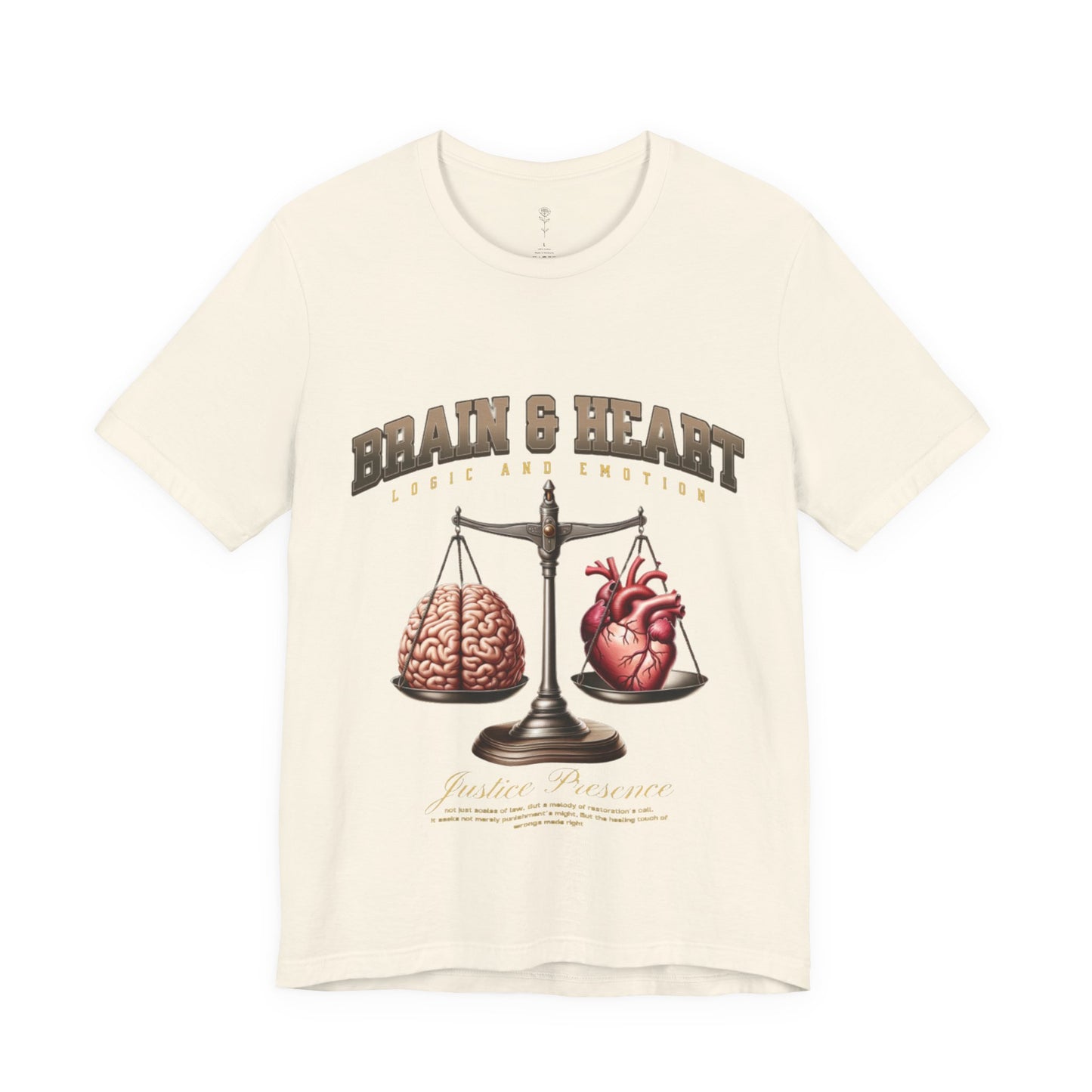 Brain and Heart Unisex T-Shirt