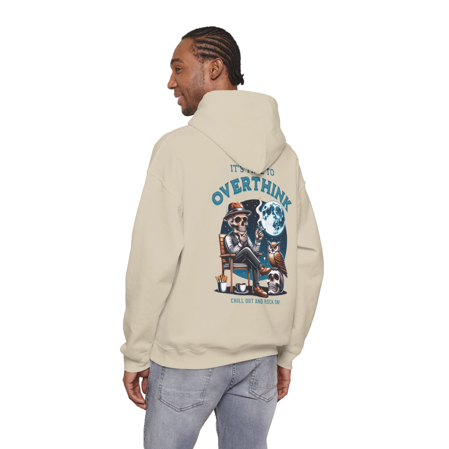 Chill Vibes Skeleton Hoodie