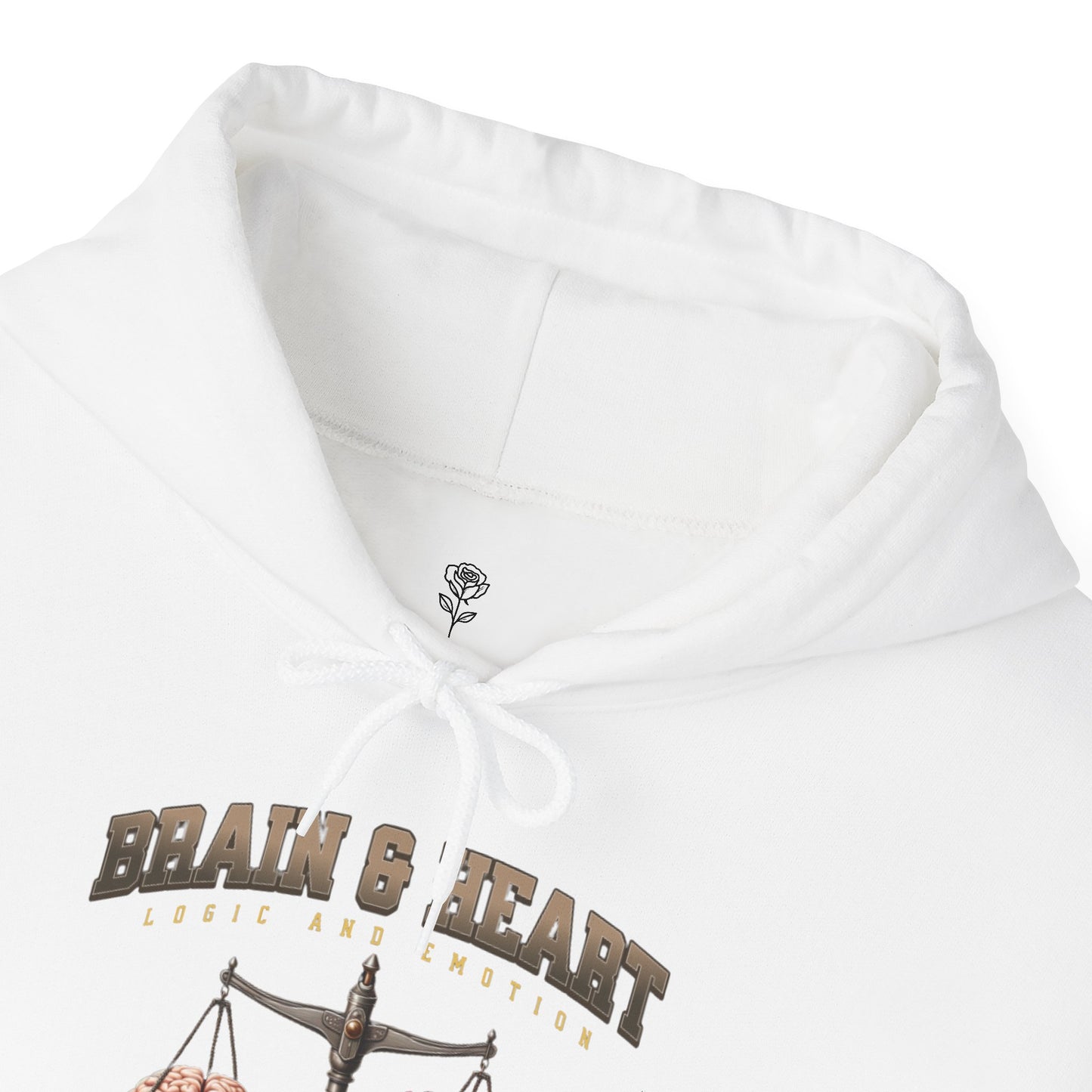 Brain and Heart Unisex Hoodie