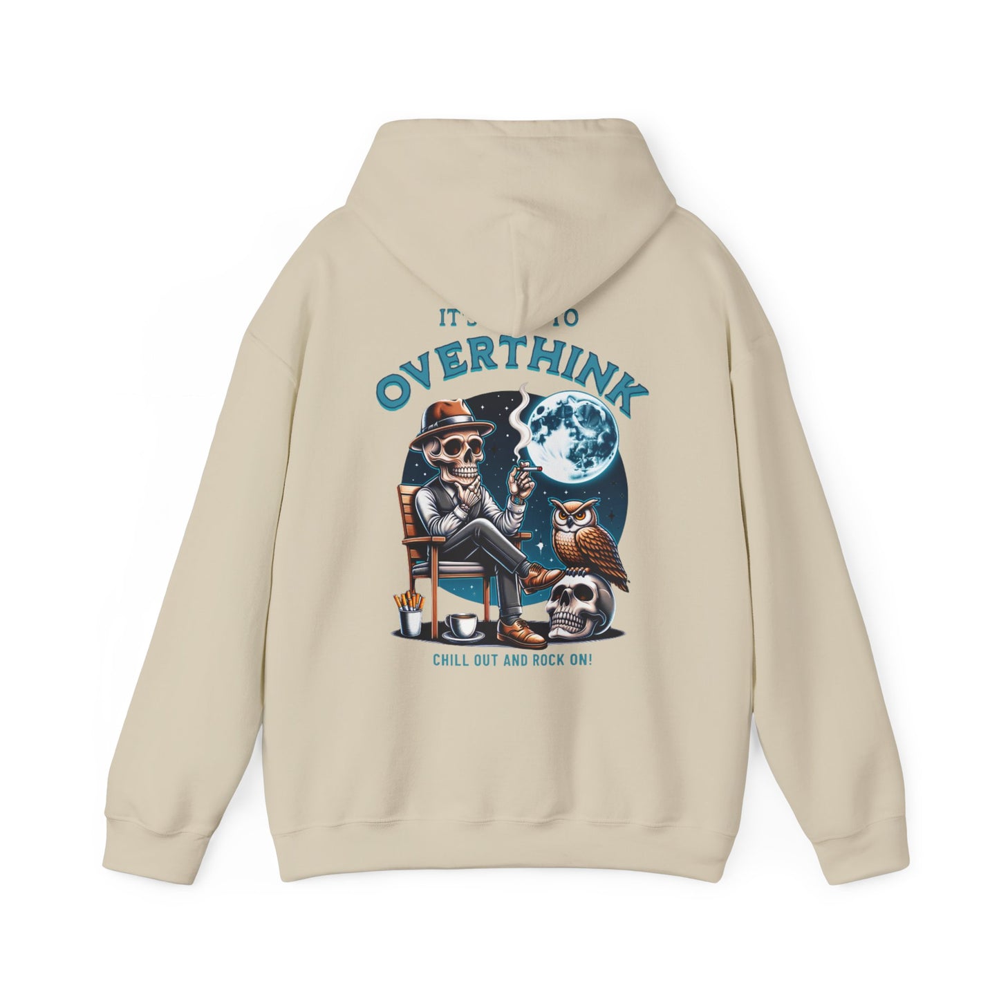 Chill Vibes Skeleton Hoodie