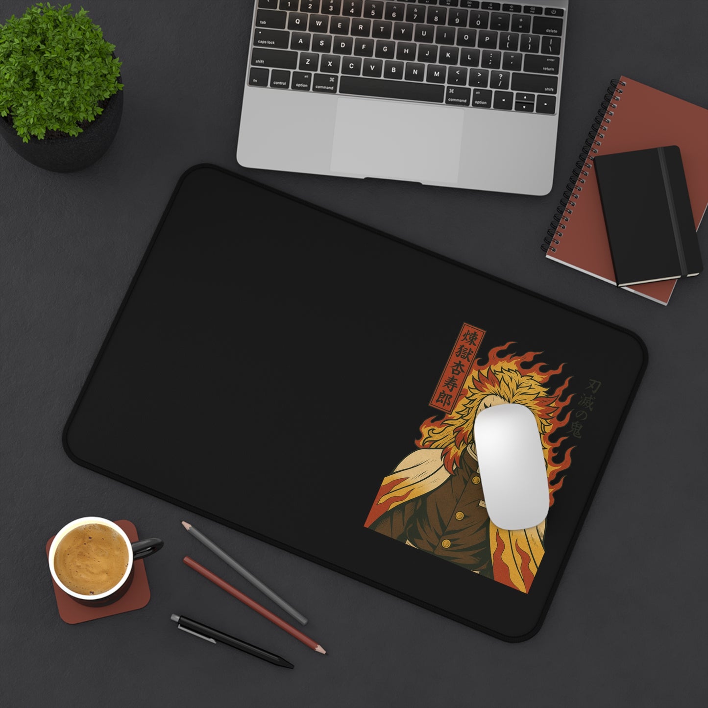 Anime Kyojuro Rengoku Desk Mat